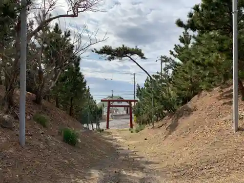 瀧口神社の鳥居