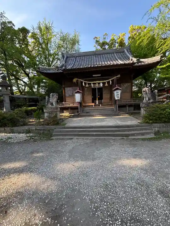 松榮神社の本殿・本堂
