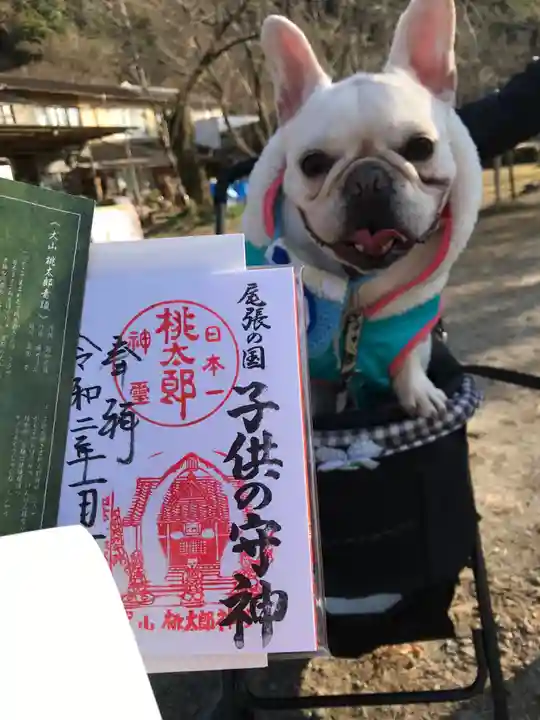 桃太郎神社(栗栖)の動物