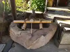 龍田神社の手水