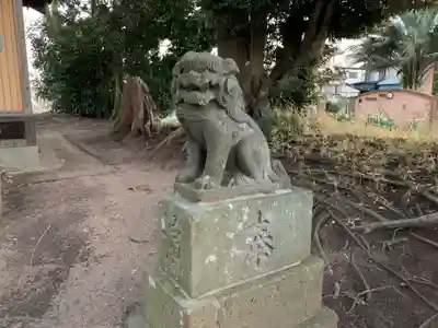 熊野神社の狛犬