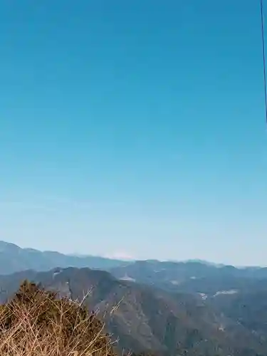 秋葉山本宮 秋葉神社 上社の景色