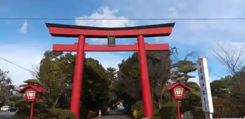 進雄神社の鳥居