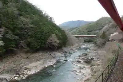 御髪神社の周辺