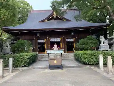 若宮八幡社の本殿・本堂