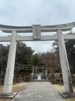 御勢大霊石神社 の鳥居