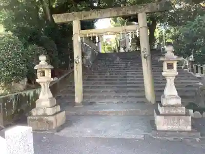 白山神社(新栄)の鳥居