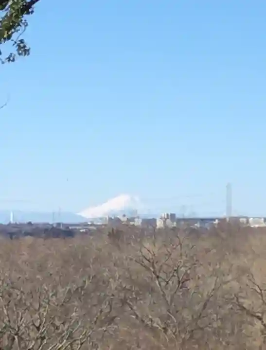 浅間神社の景色