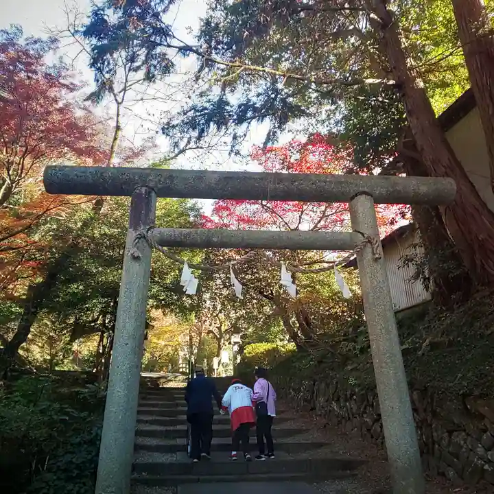 唐澤山神社の鳥居