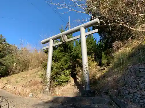 奥山神社の鳥居