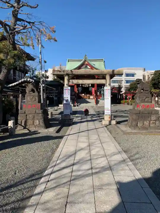 羽田神社の鳥居