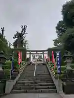 中野沼袋氷川神社の鳥居
