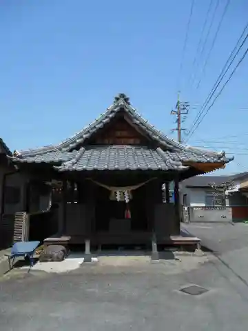 志賀神社の本殿・本堂