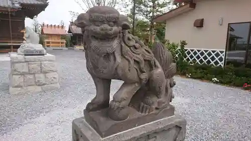 栗橋八坂神社の狛犬