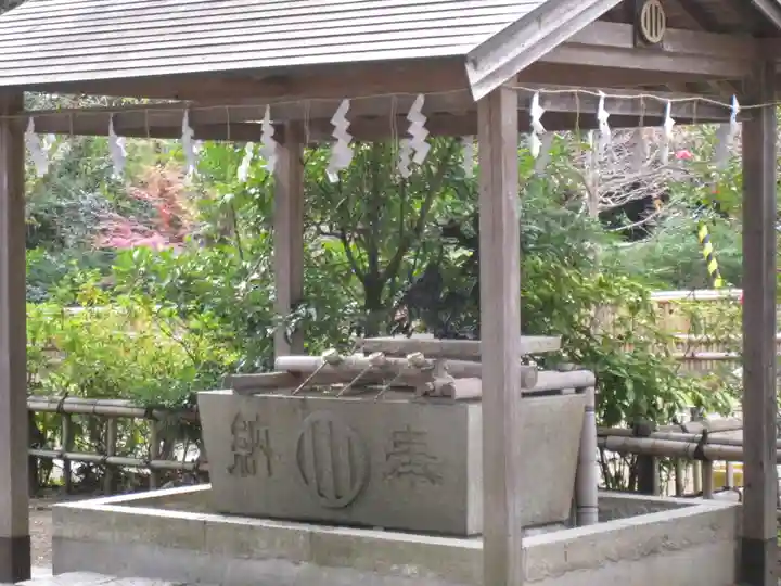 青葉神社の手水舎