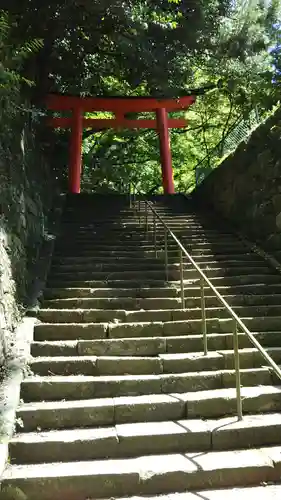 鳳来山東照宮の鳥居