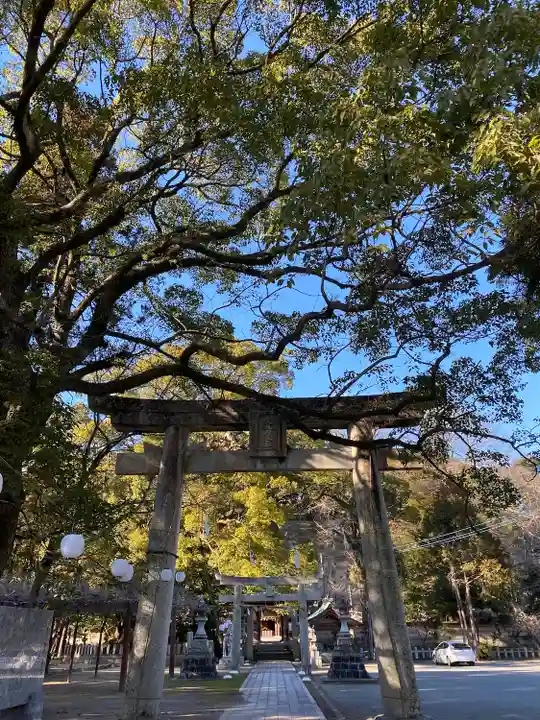 大分八幡宮の鳥居