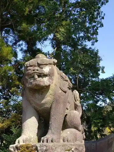 水宮神社の狛犬