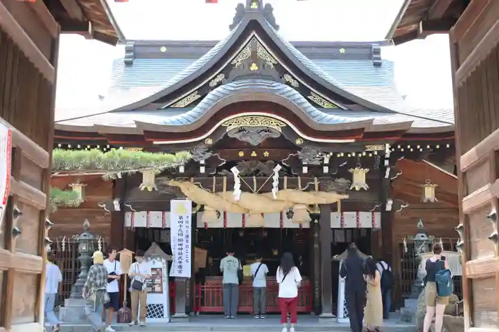 櫛田神社の本殿・本堂