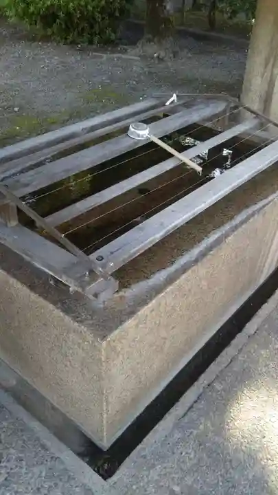 福井神社の手水舎