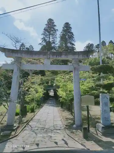 宮谷八幡神社の鳥居