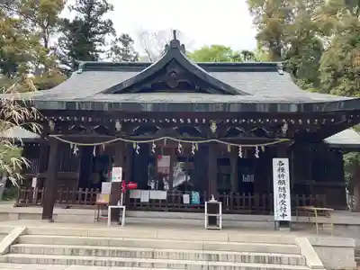 朝日森天満宮の本殿・本堂