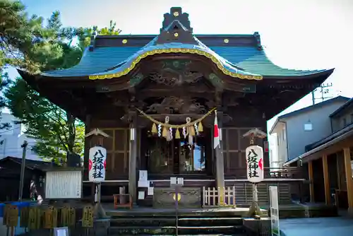取手八坂神社の本殿・本堂