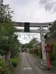 新倉氷川八幡神社の鳥居