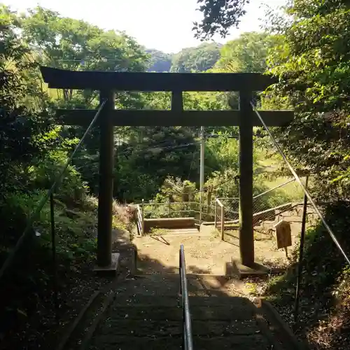 鉢形鷲神社の鳥居