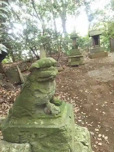 浅間神社の狛犬