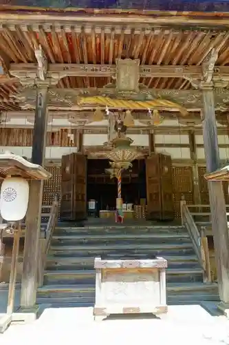 神峯山寺の本殿