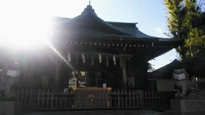 お三の宮日枝神社の本殿・本堂
