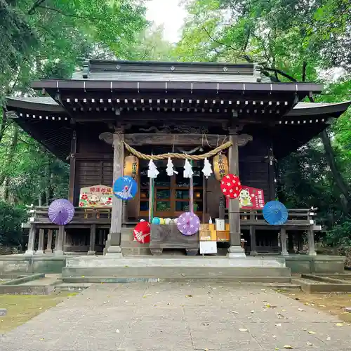 馬場氷川神社の本殿