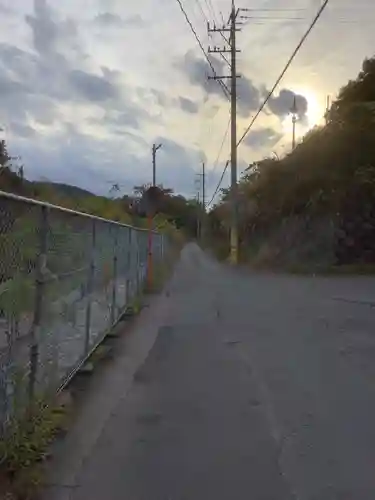 玉野御嶽神社の周辺