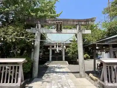 幸福神社の鳥居