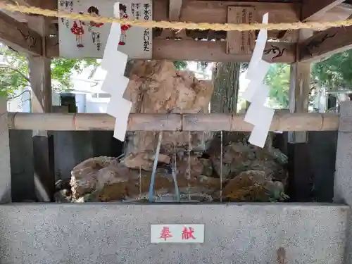 朝倉神社の手水