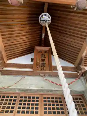 太平山三吉神社総本宮(秋田県)