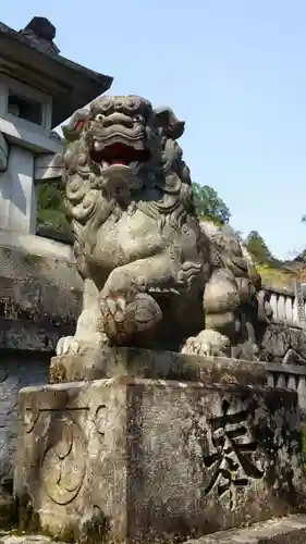 古峯神社の狛犬