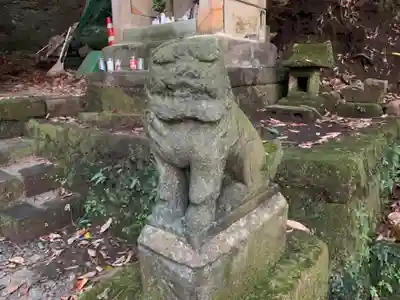 石尊神社の狛犬
