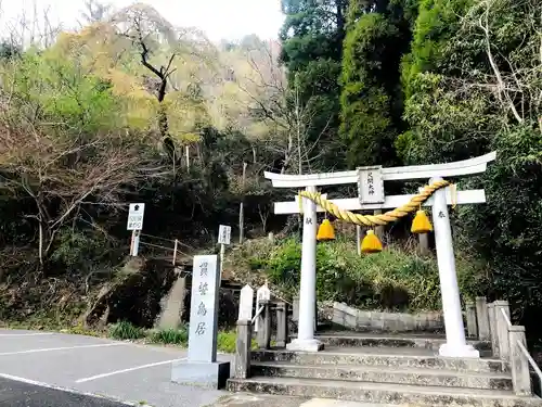 尺間神社の鳥居