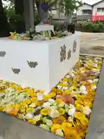 四王寺神社の手水舎