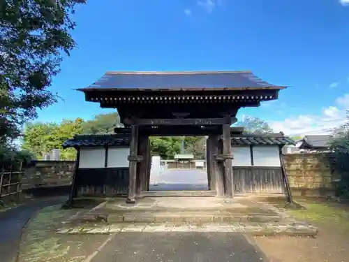 甘棠院の山門