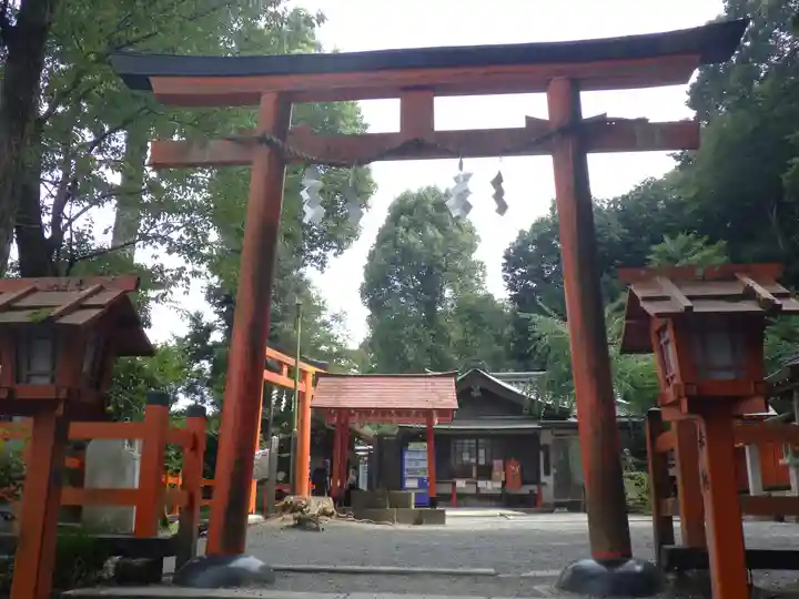 櫟谷宗像神社(松尾大社摂社)の鳥居