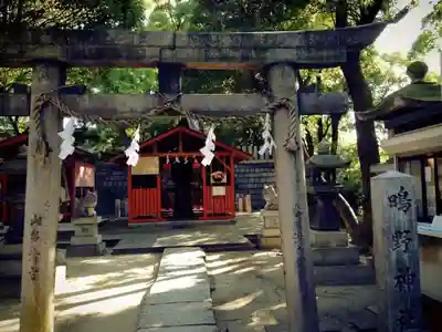 難波大社 生國魂神社の鳥居