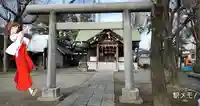 上小松天祖神社の鳥居