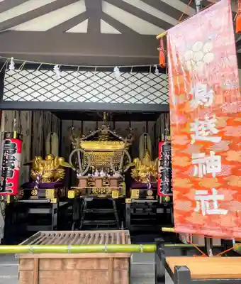 鳥越神社の本殿・本堂