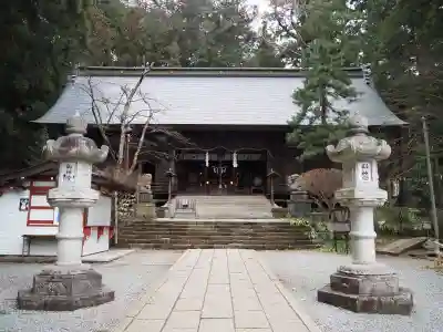 河口浅間神社の本殿・本堂