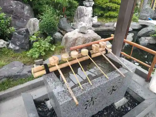 尾張猿田彦神社の手水舎