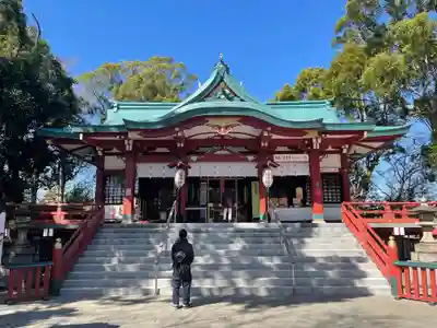 多摩川浅間神社の本殿・本堂