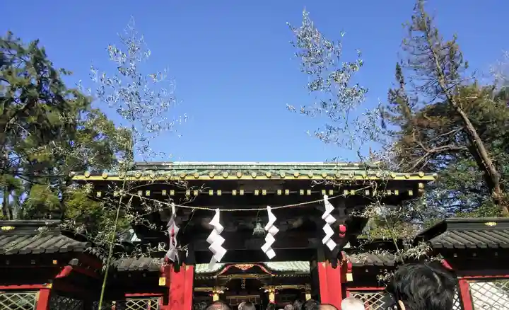 根津神社の山門・神門
